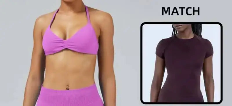 HISTELLO Impact Strappy Bra Gym Top