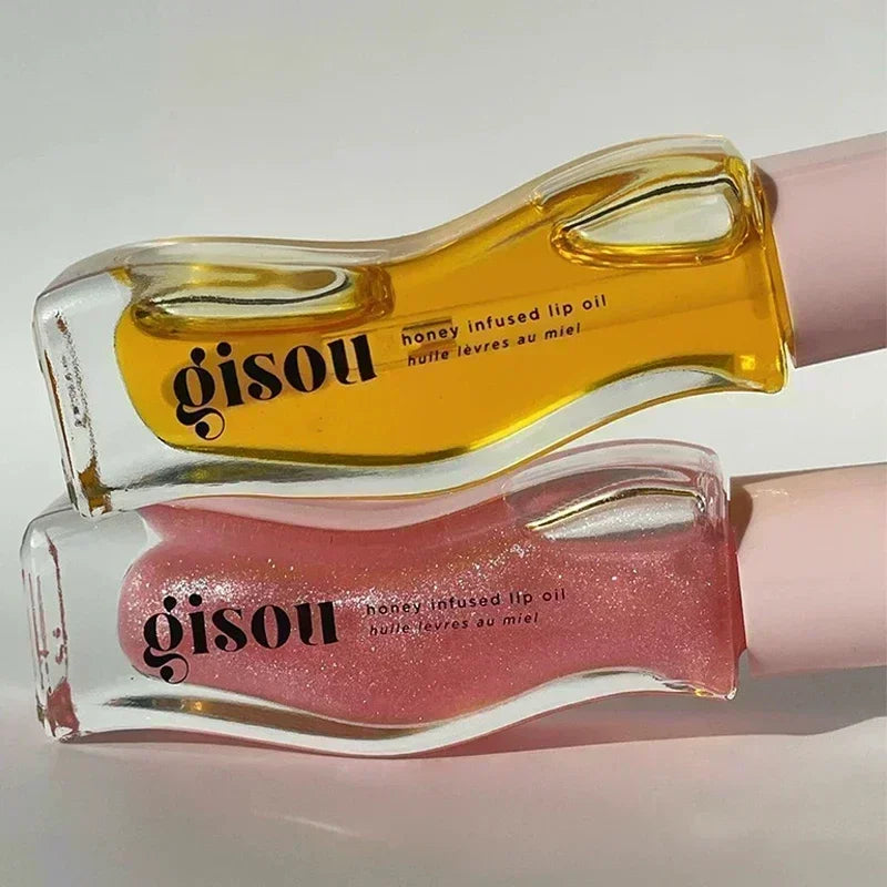 Gisou Moisturizing Glazed Plum Lip Balm Lip Oil