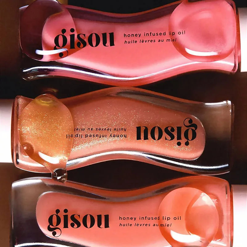 Gisou Moisturizing Glazed Plum Lip Balm Lip Oil