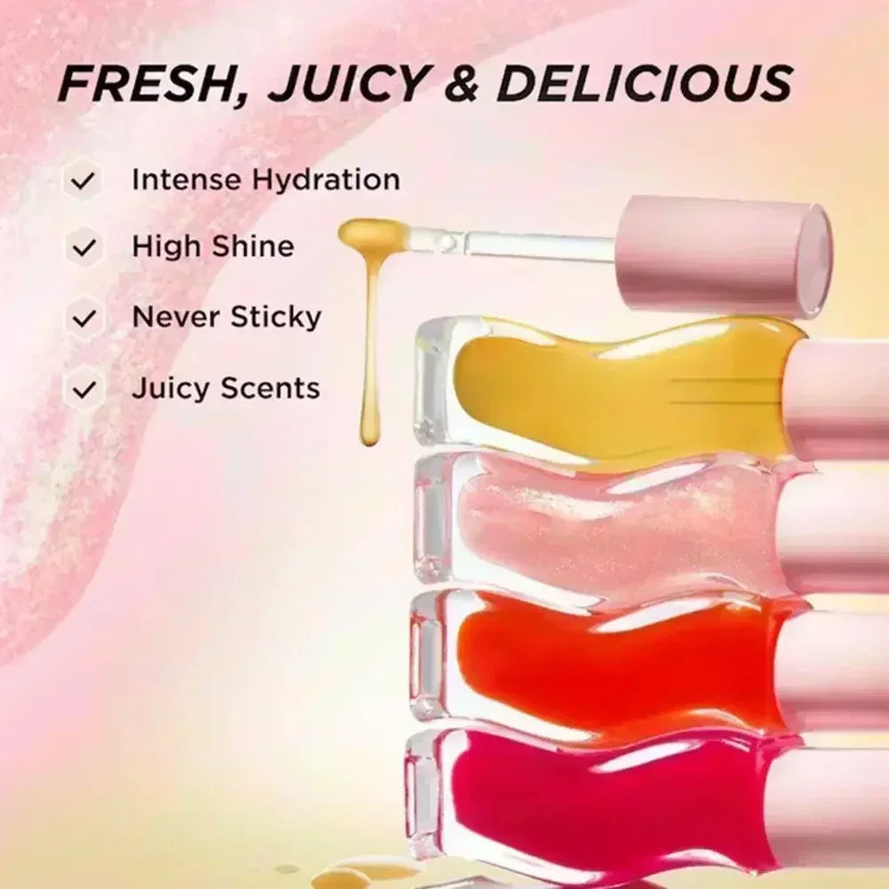 Gisou Moisturizing Glazed Plum Lip Balm Lip Oil