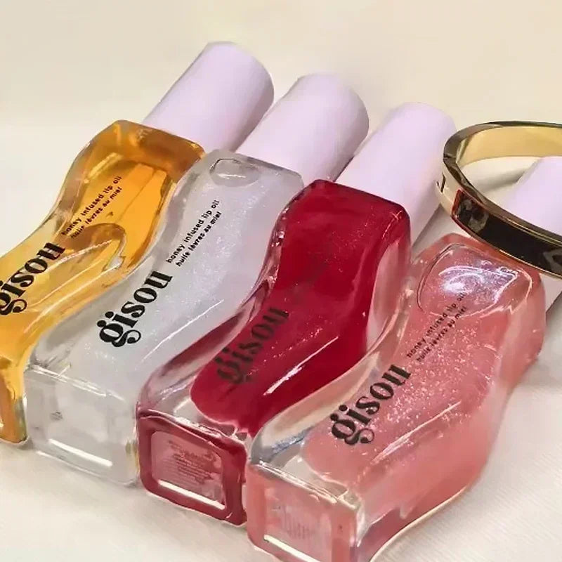 Gisou Moisturizing Glazed Plum Lip Balm Lip Oil