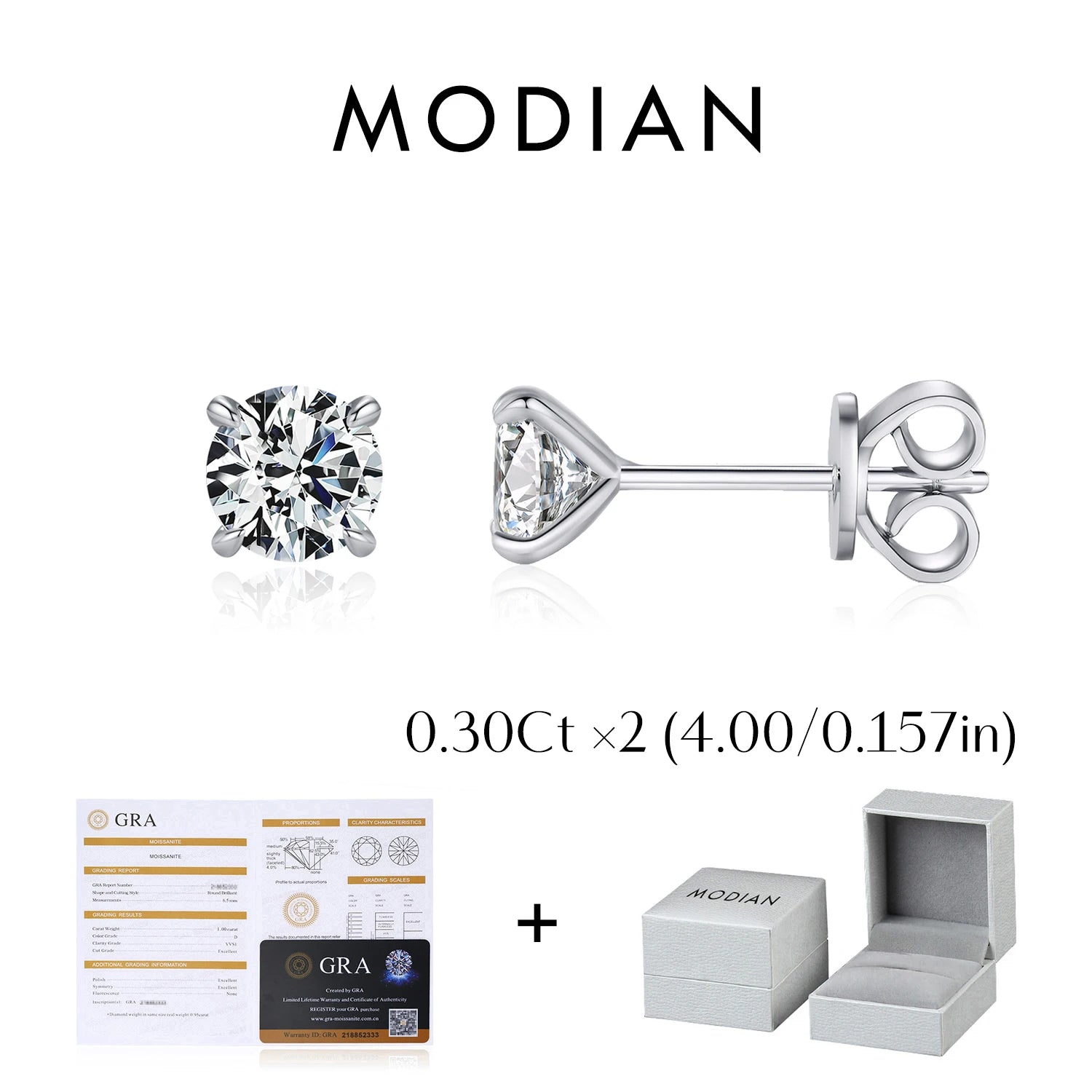 Moissanite Earrings