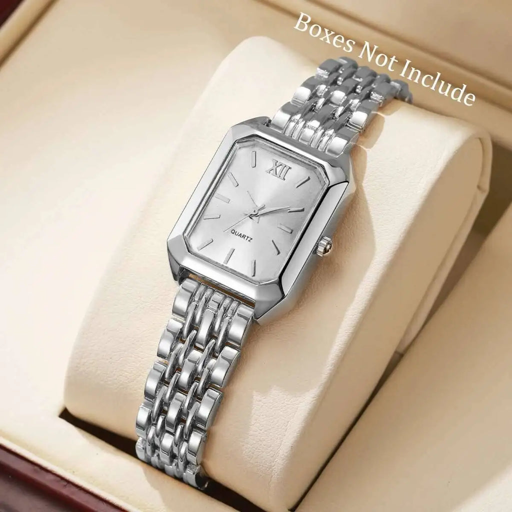 Fashion Rectangle Women Quartz Watch 