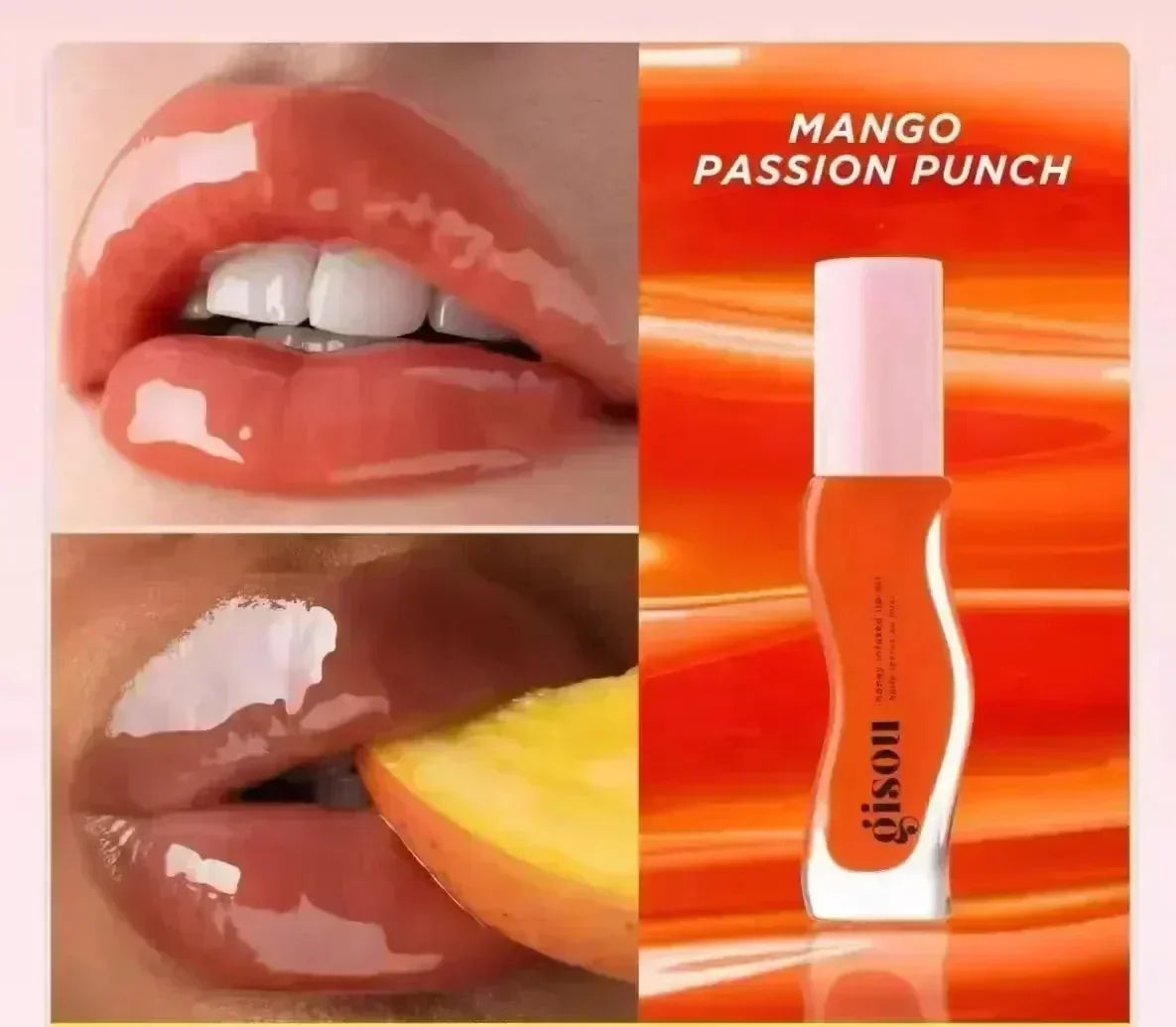 Gisou Moisturizing Glazed Plum Lip Balm Lip Oil