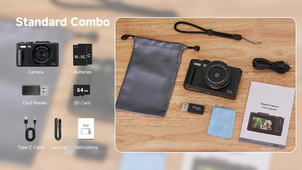 75MP Digital Camera for Photography