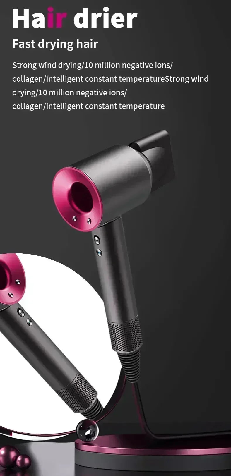 5 in 1 Professional Hair Dryer