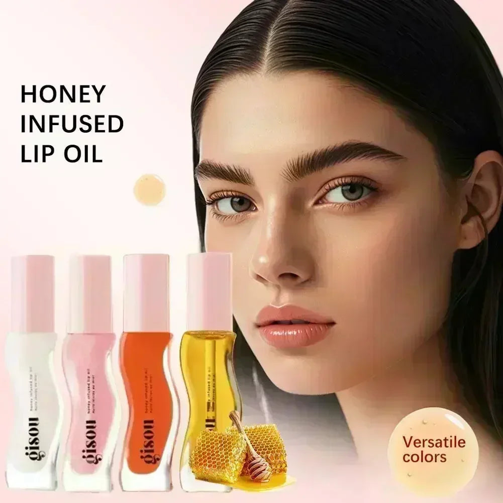 Gisou Moisturizing Glazed Plum Lip Balm Lip Oil