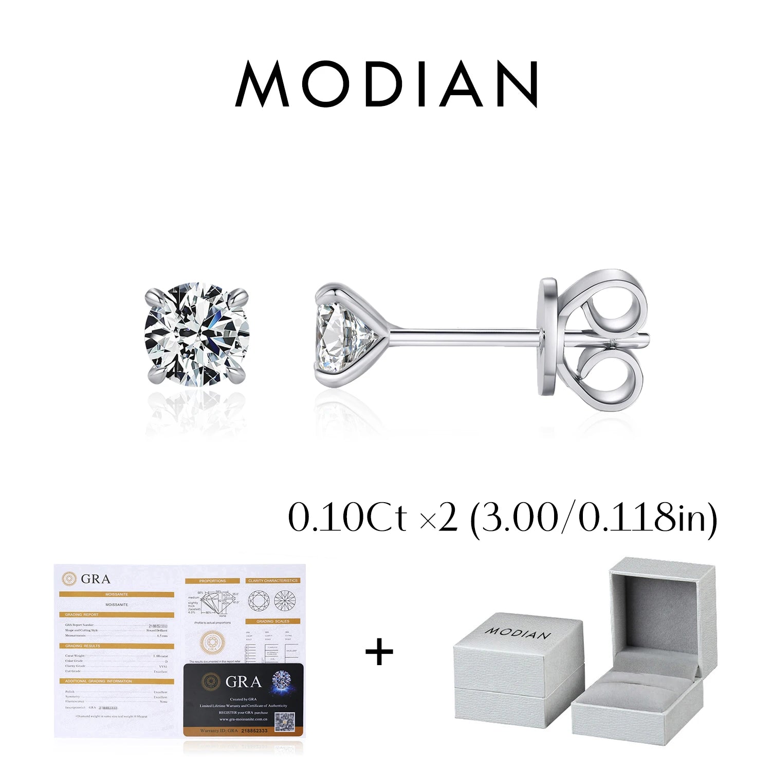 Moissanite Earrings