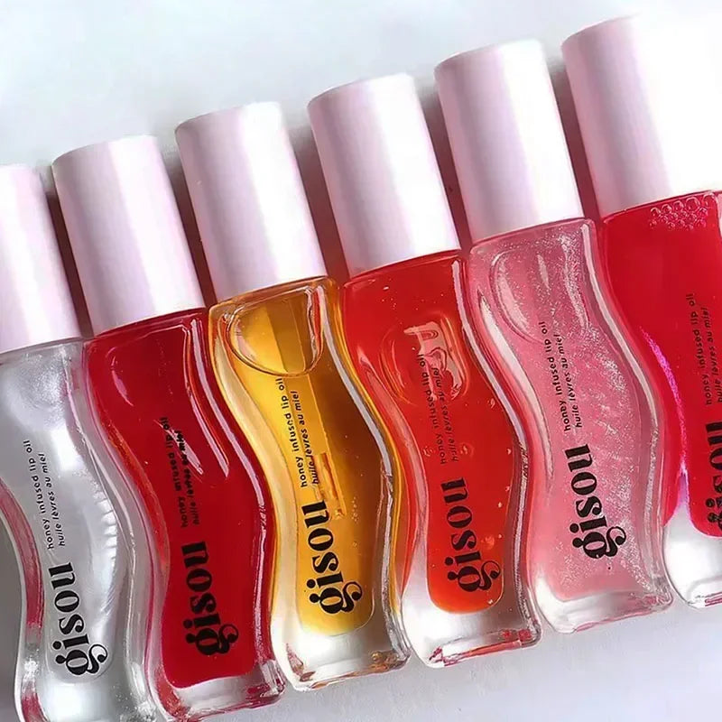Gisou Moisturizing Glazed Plum Lip Balm Lip Oil