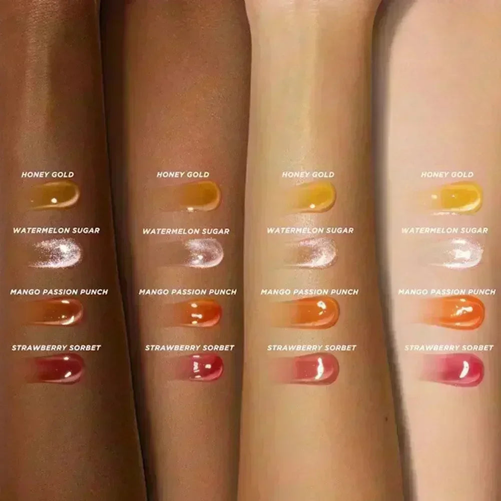 Gisou Moisturizing Glazed Plum Lip Balm Lip Oil