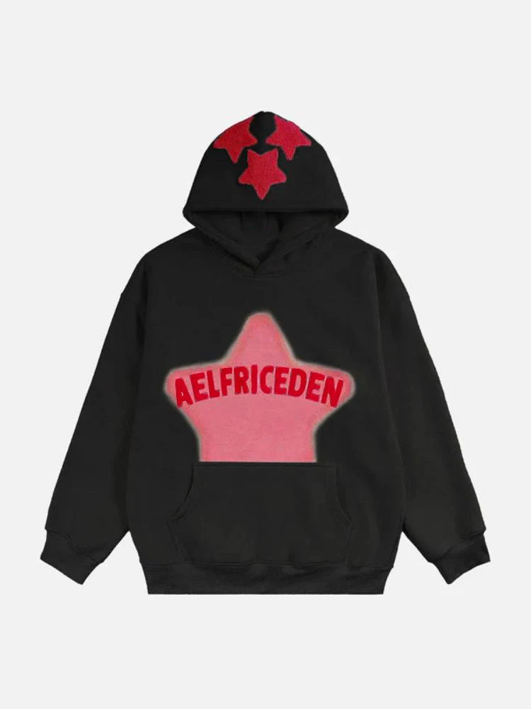 2024 Fall hip hop street graffiti hoodie 