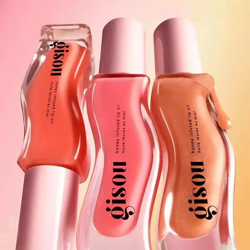 Gisou Moisturizing Glazed Plum Lip Balm Lip Oil