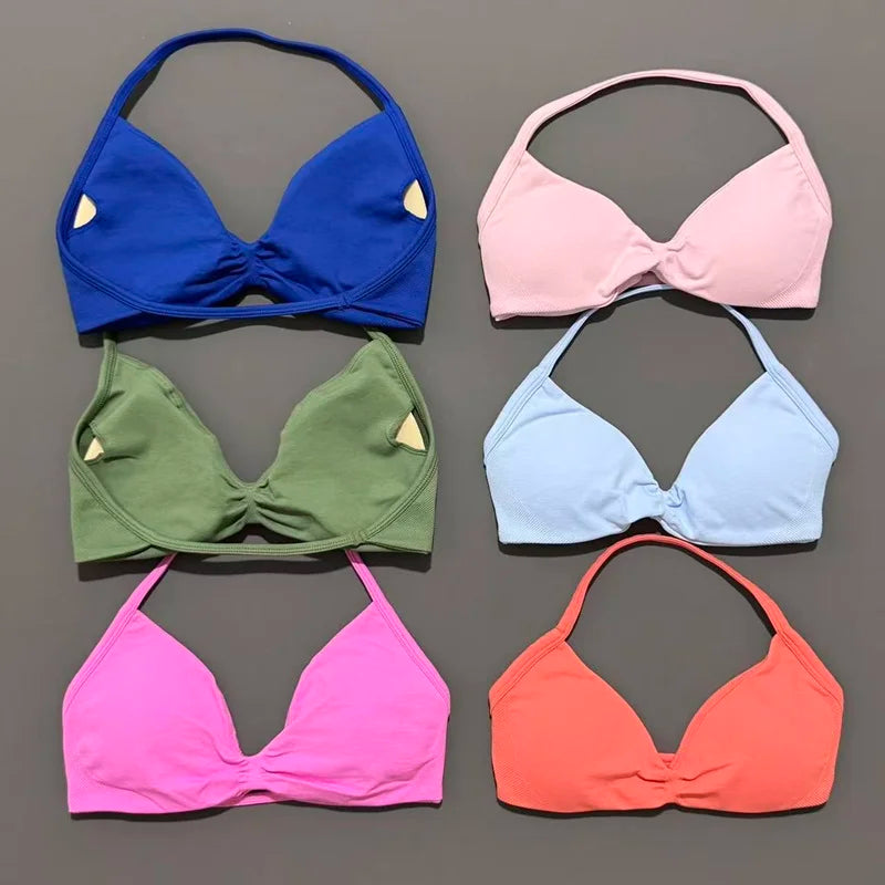 HISTELLO Impact Strappy Bra Gym Top