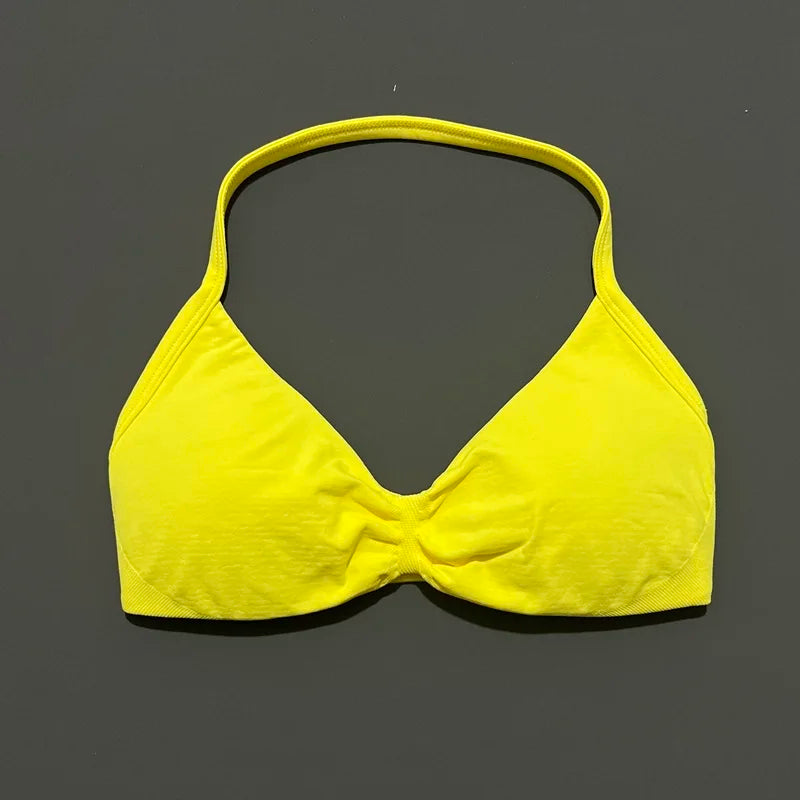 HISTELLO Impact Strappy Bra Gym Top