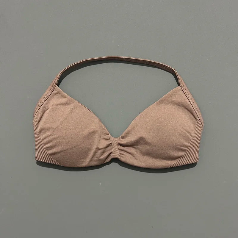 HISTELLO Impact Strappy Bra Gym Top