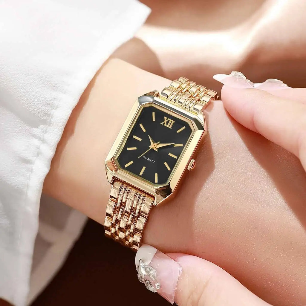 Fashion Rectangle Women Quartz Watch 
