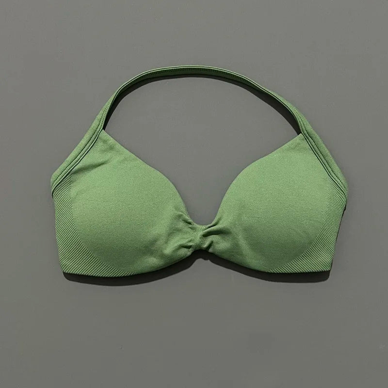 HISTELLO Impact Strappy Bra Gym Top