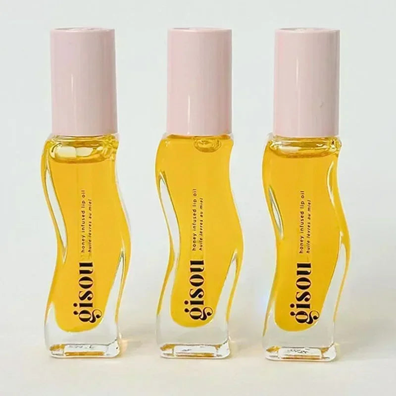 Gisou Moisturizing Glazed Plum Lip Balm Lip Oil