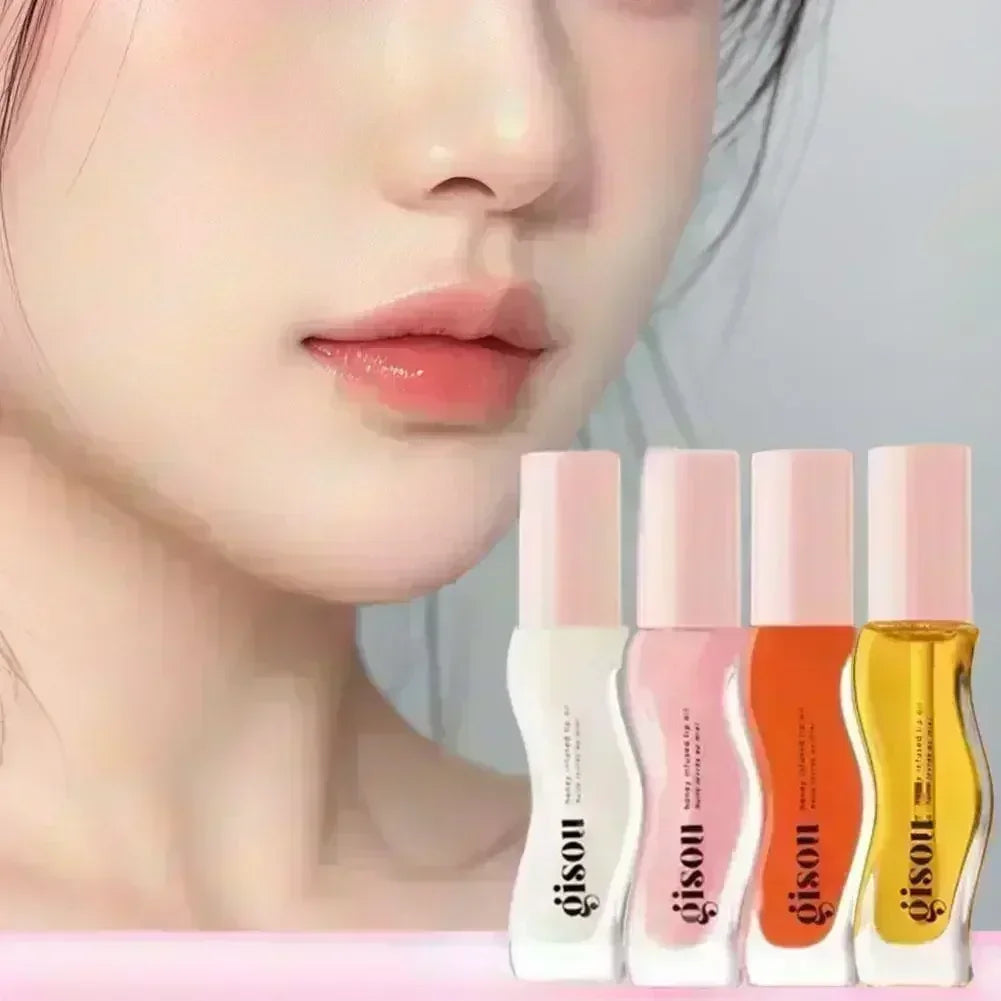 Gisou Moisturizing Glazed Plum Lip Balm Lip Oil
