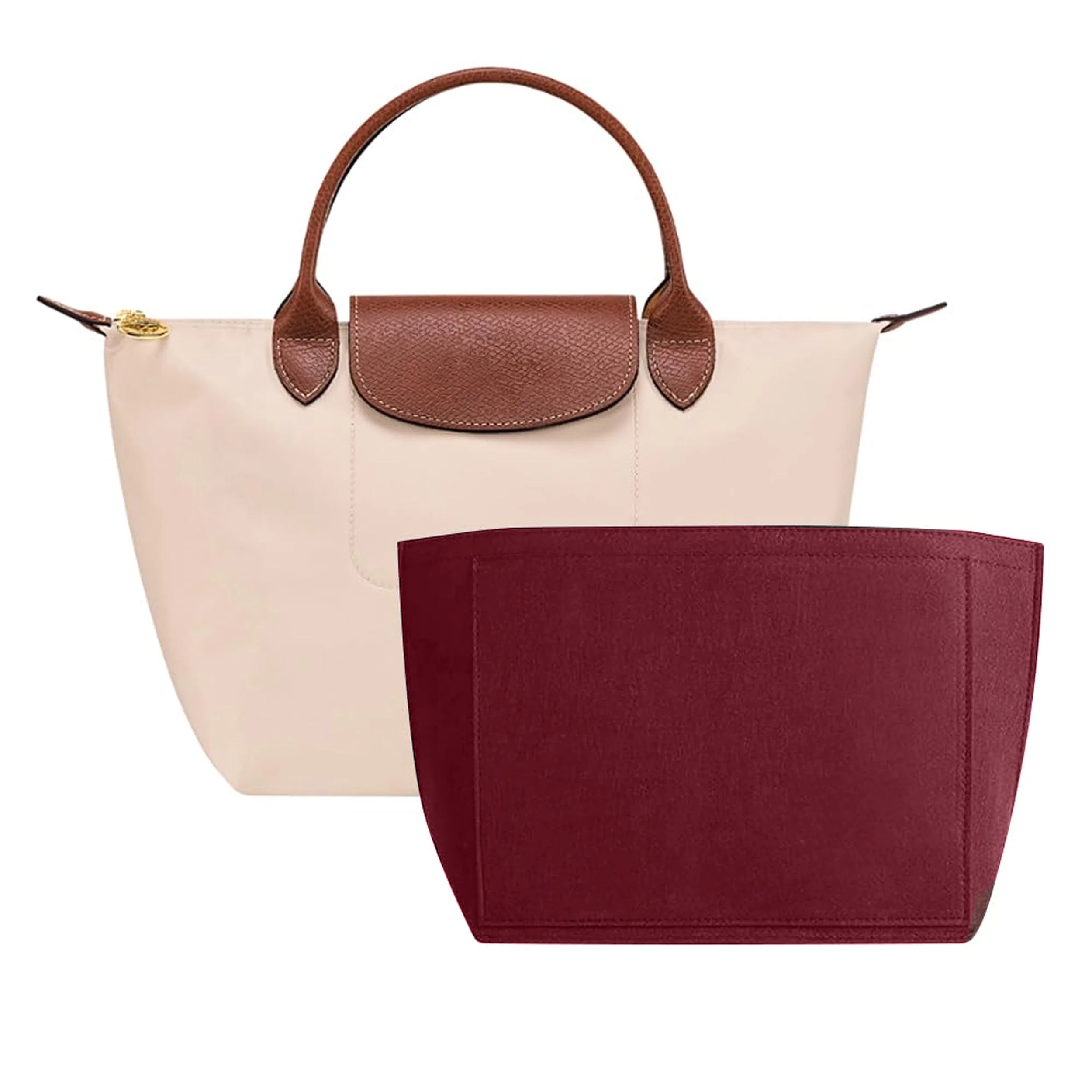 Felt Insert Bag Fits For Longchamp Handbag Liner Bag