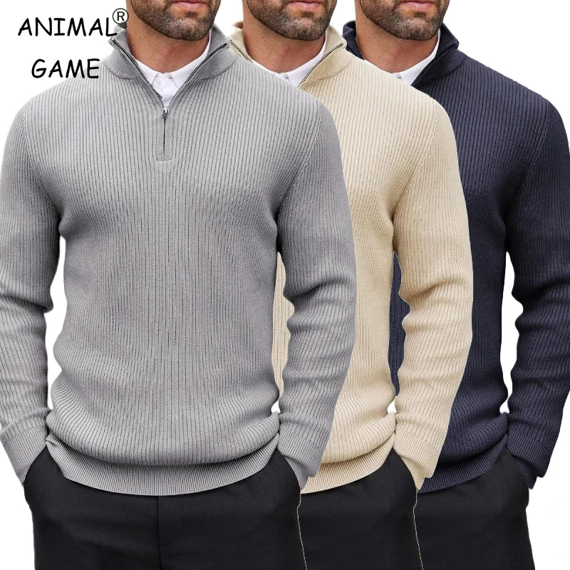 Men's Quarter Zip Sweaters