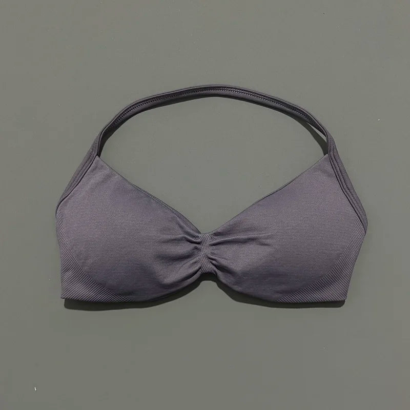 HISTELLO Impact Strappy Bra Gym Top