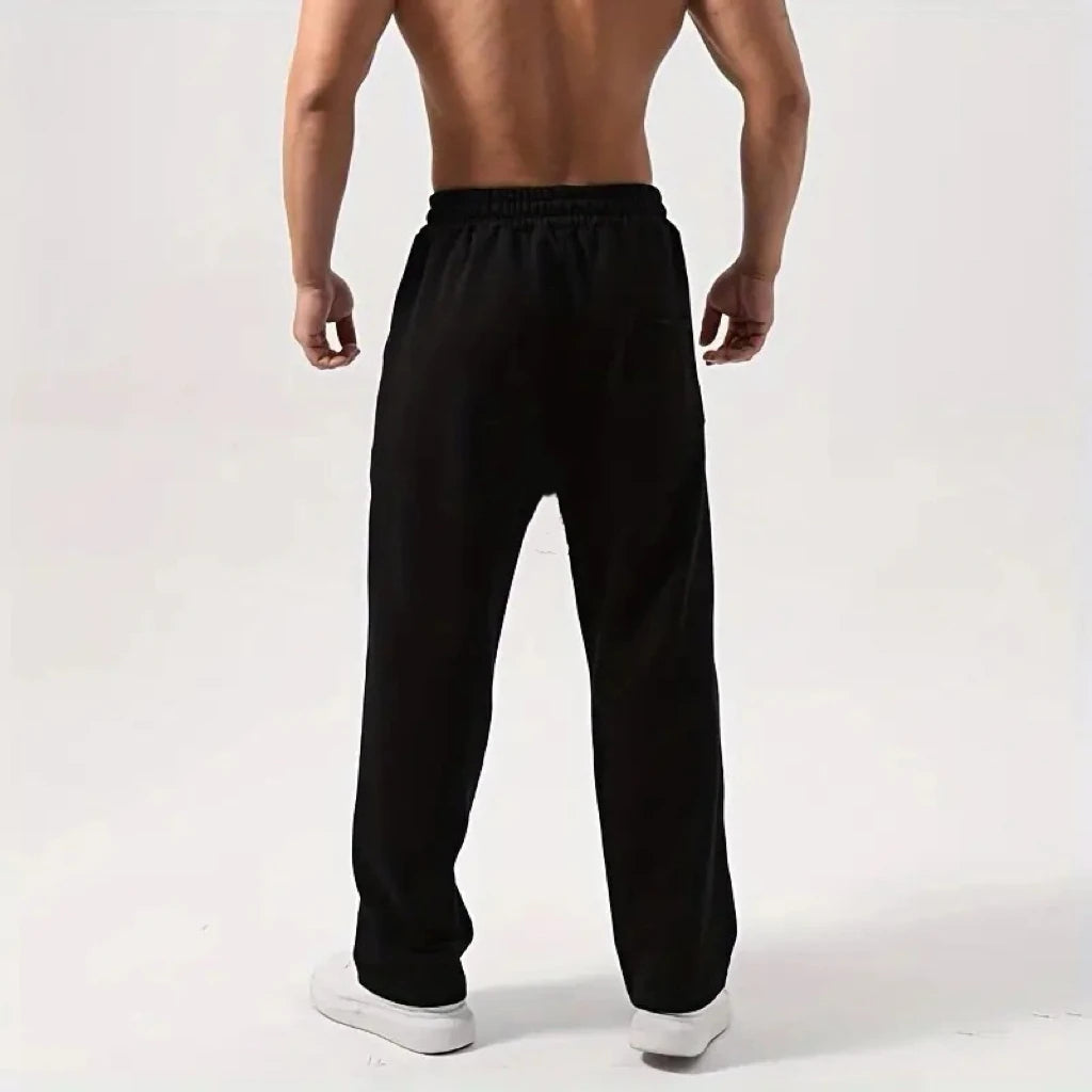  Sweatpants Comfortable Men's Straight Leg