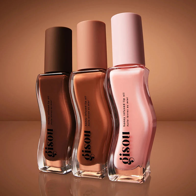 Gisou Moisturizing Glazed Plum Lip Balm Lip Oil