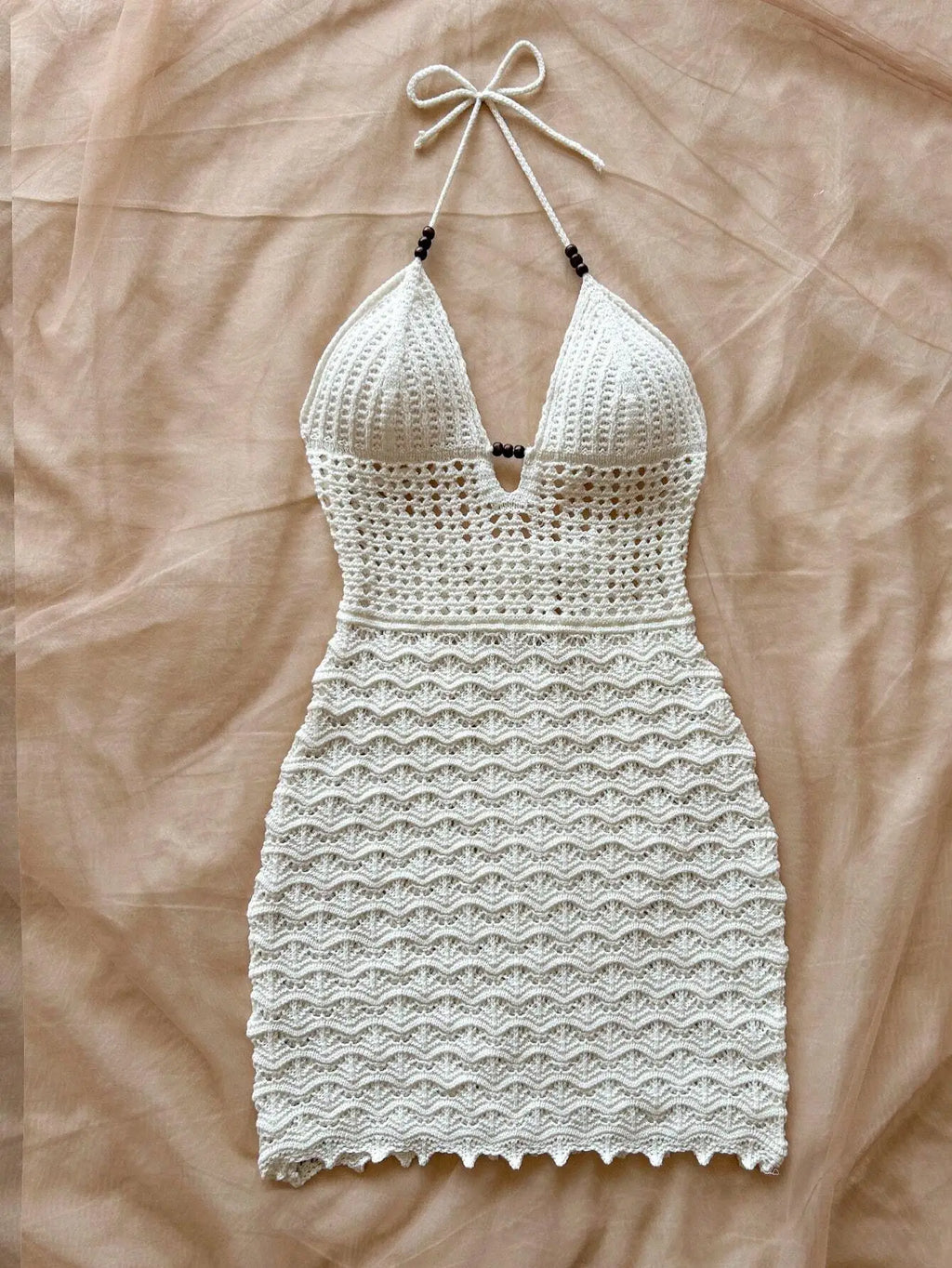Women's V-Neck Strapless Dress
