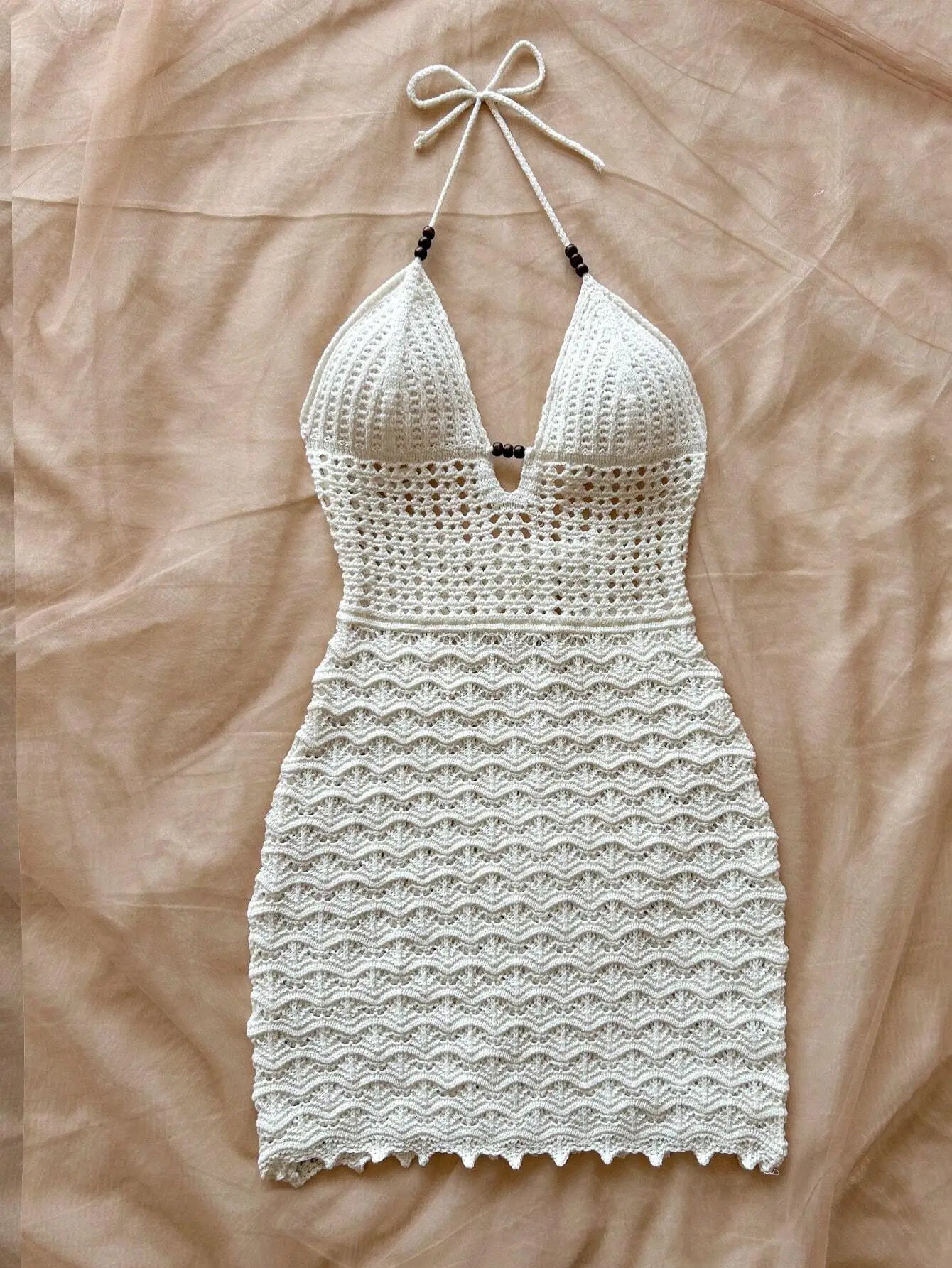 Women's V-Neck Strapless Dress