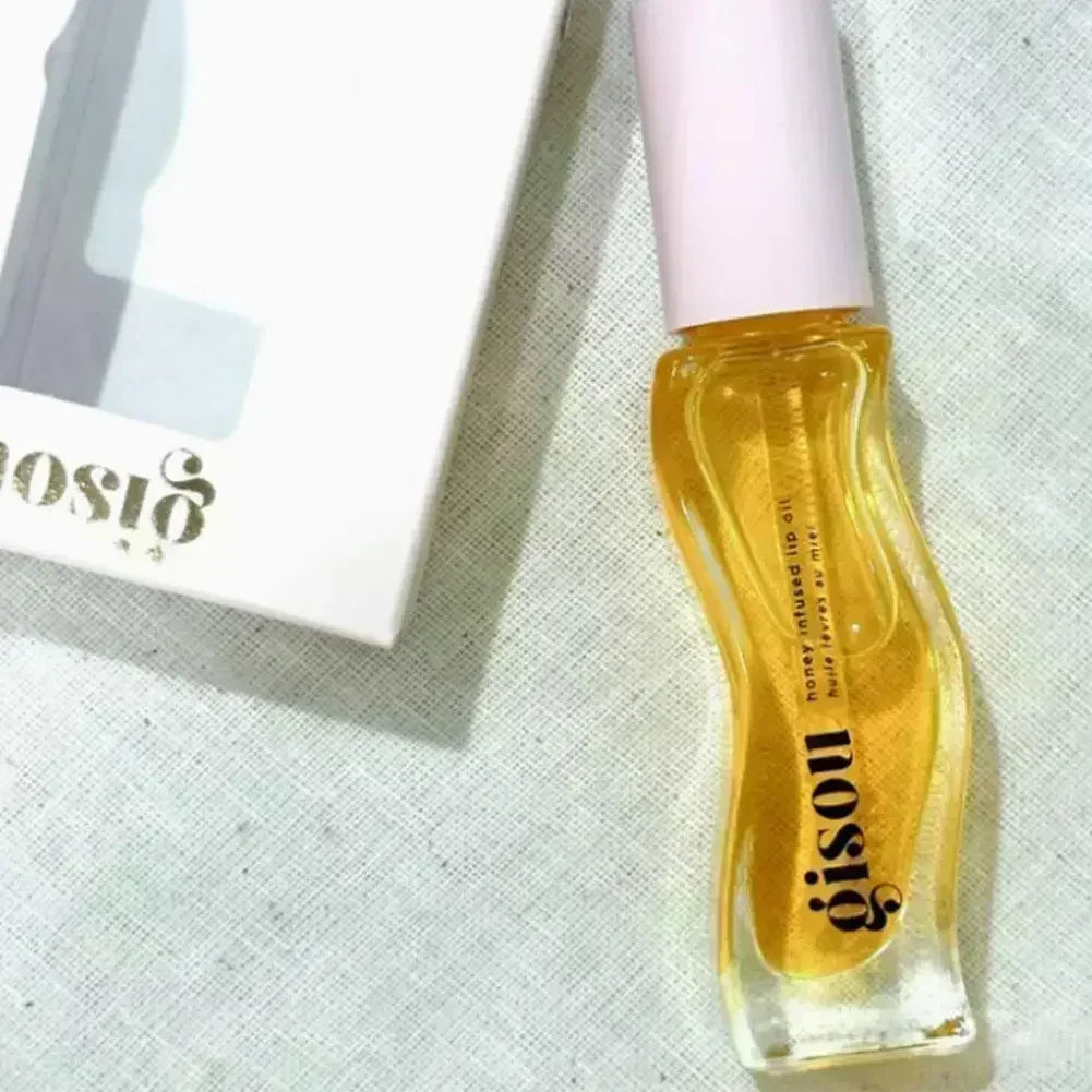Gisou Moisturizing Glazed Plum Lip Balm Lip Oil