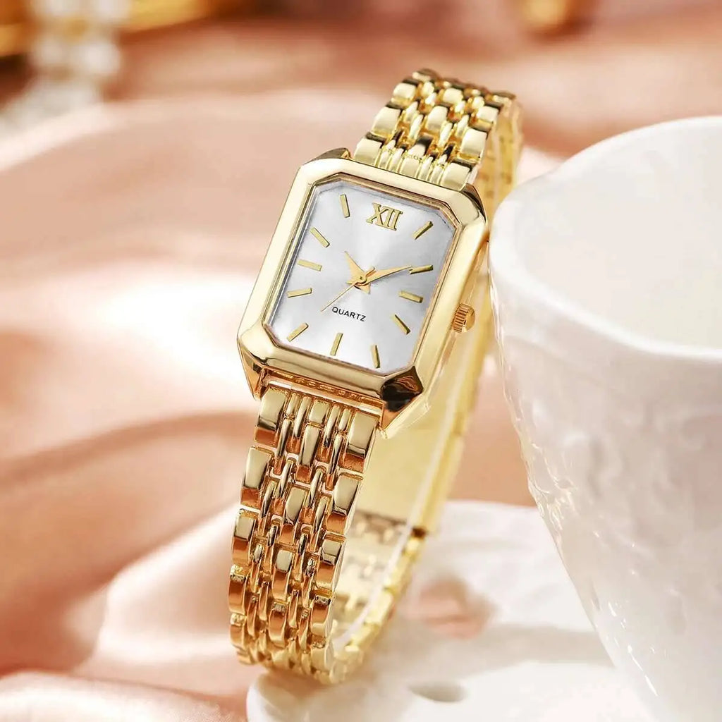 Fashion Rectangle Women Quartz Watch 