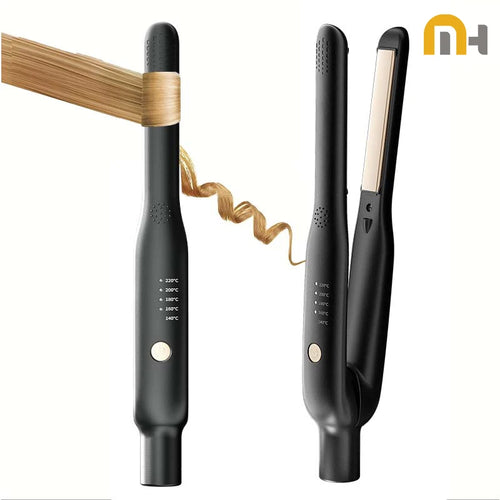 2-in-1 Mini Hair Straightener & Curler