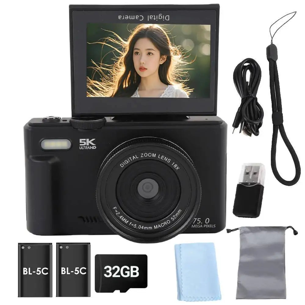 75MP Digital Camera for Photography