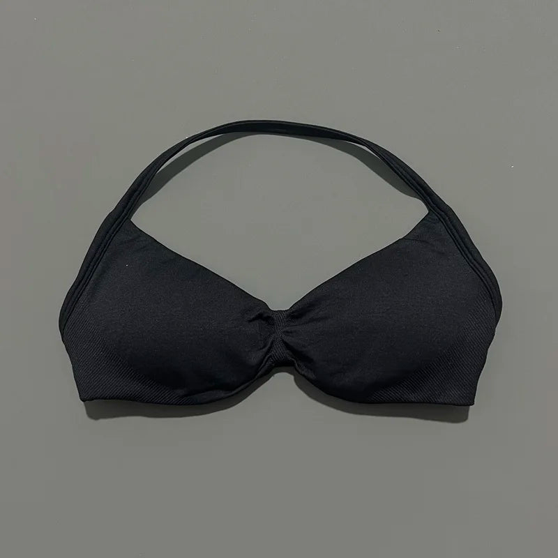 HISTELLO Impact Strappy Bra Gym Top