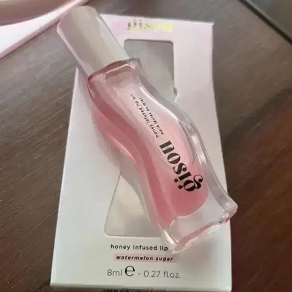 Gisou Moisturizing Glazed Plum Lip Balm Lip Oil