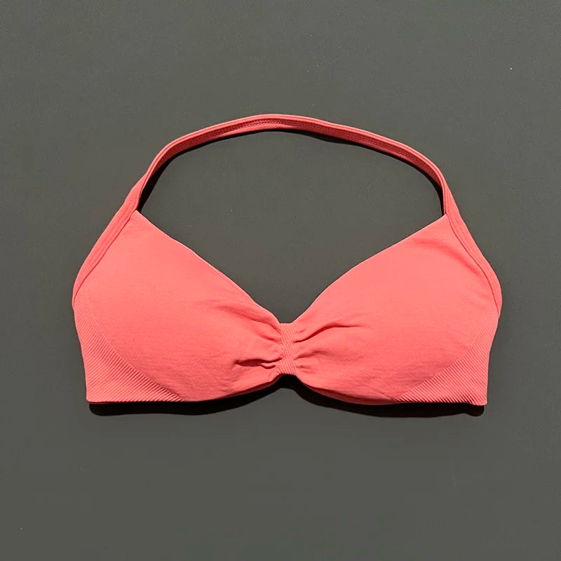 HISTELLO Impact Strappy Bra Gym Top