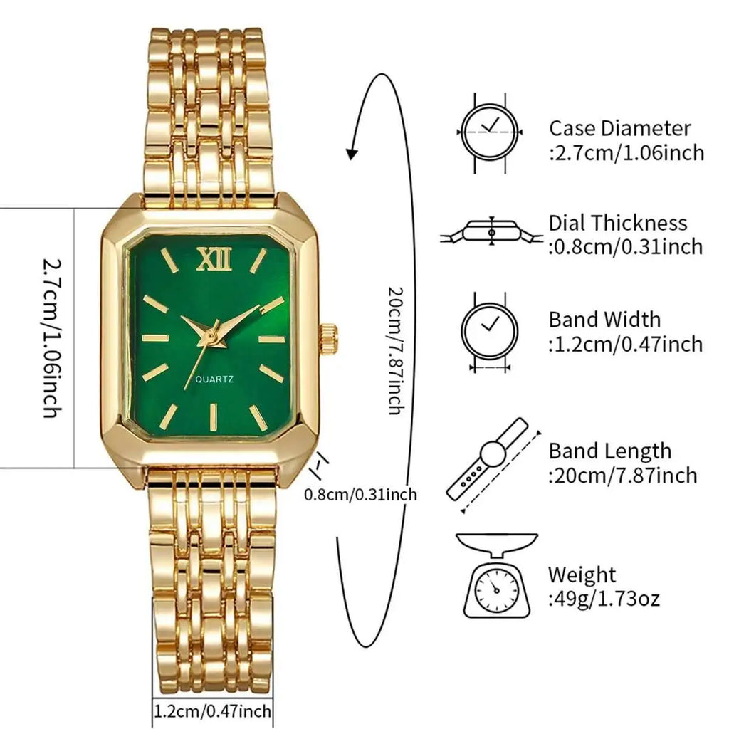 Fashion Rectangle Women Quartz Watch 
