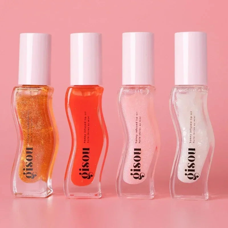 Gisou Moisturizing Glazed Plum Lip Balm Lip Oil