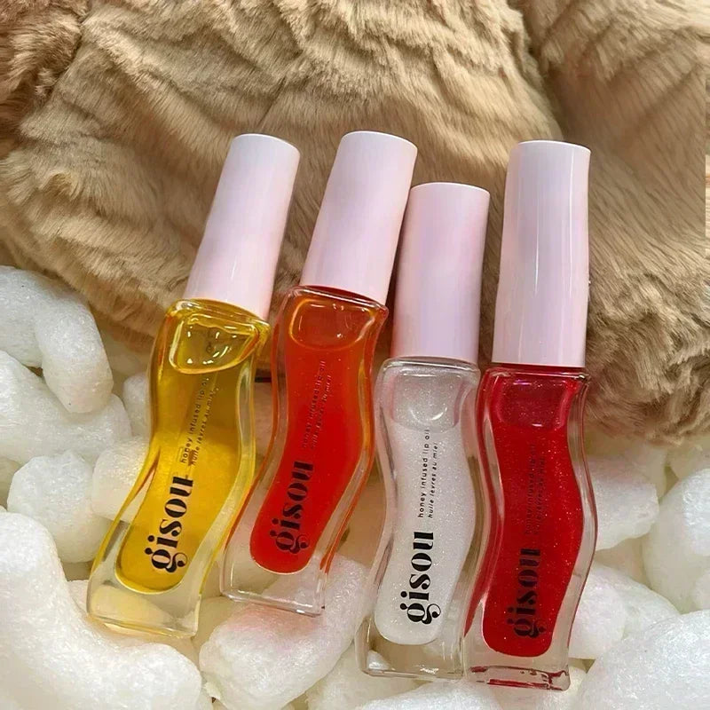 Gisou Moisturizing Glazed Plum Lip Balm Lip Oil