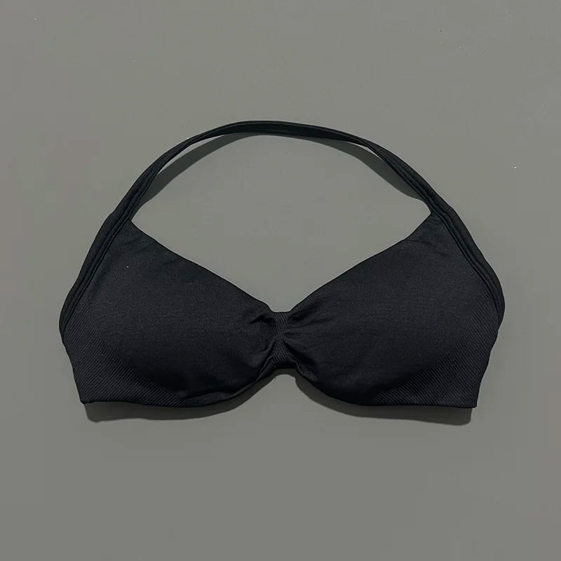HISTELLO Impact Strappy Bra Gym Top