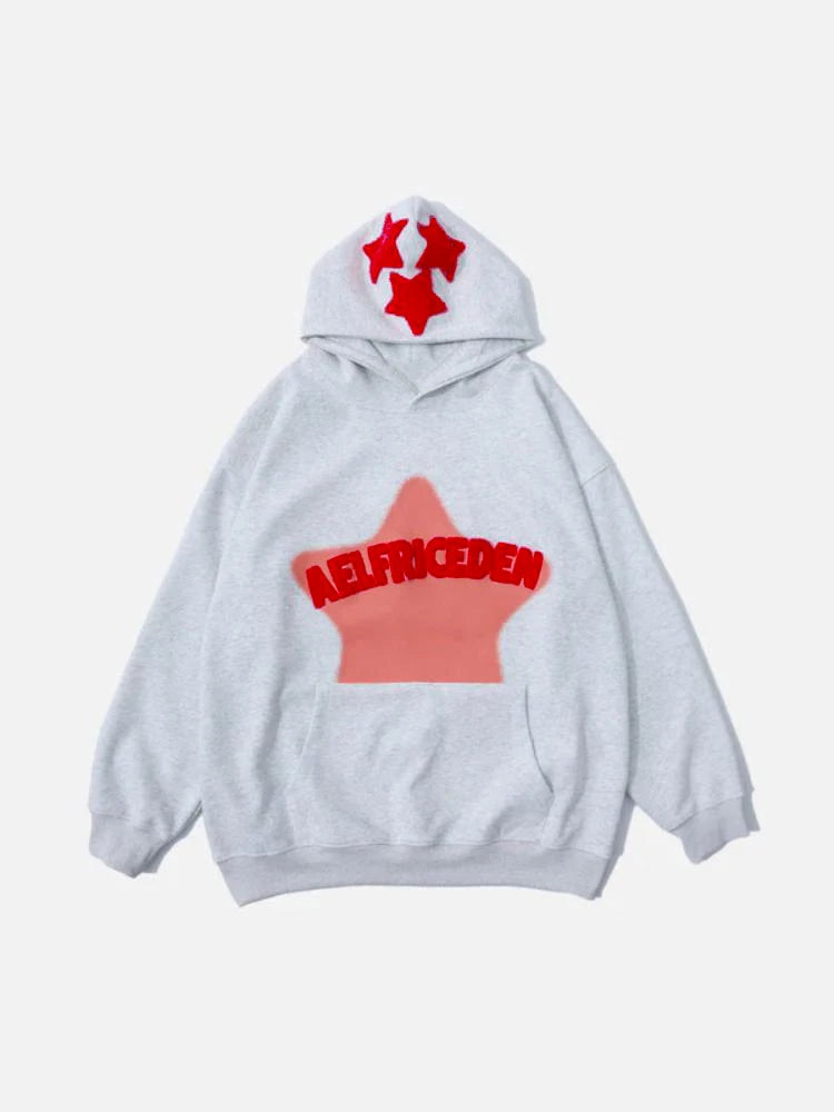 2024 Fall hip hop street graffiti hoodie 