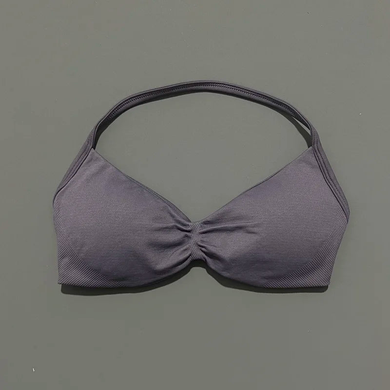 HISTELLO Impact Strappy Bra Gym Top