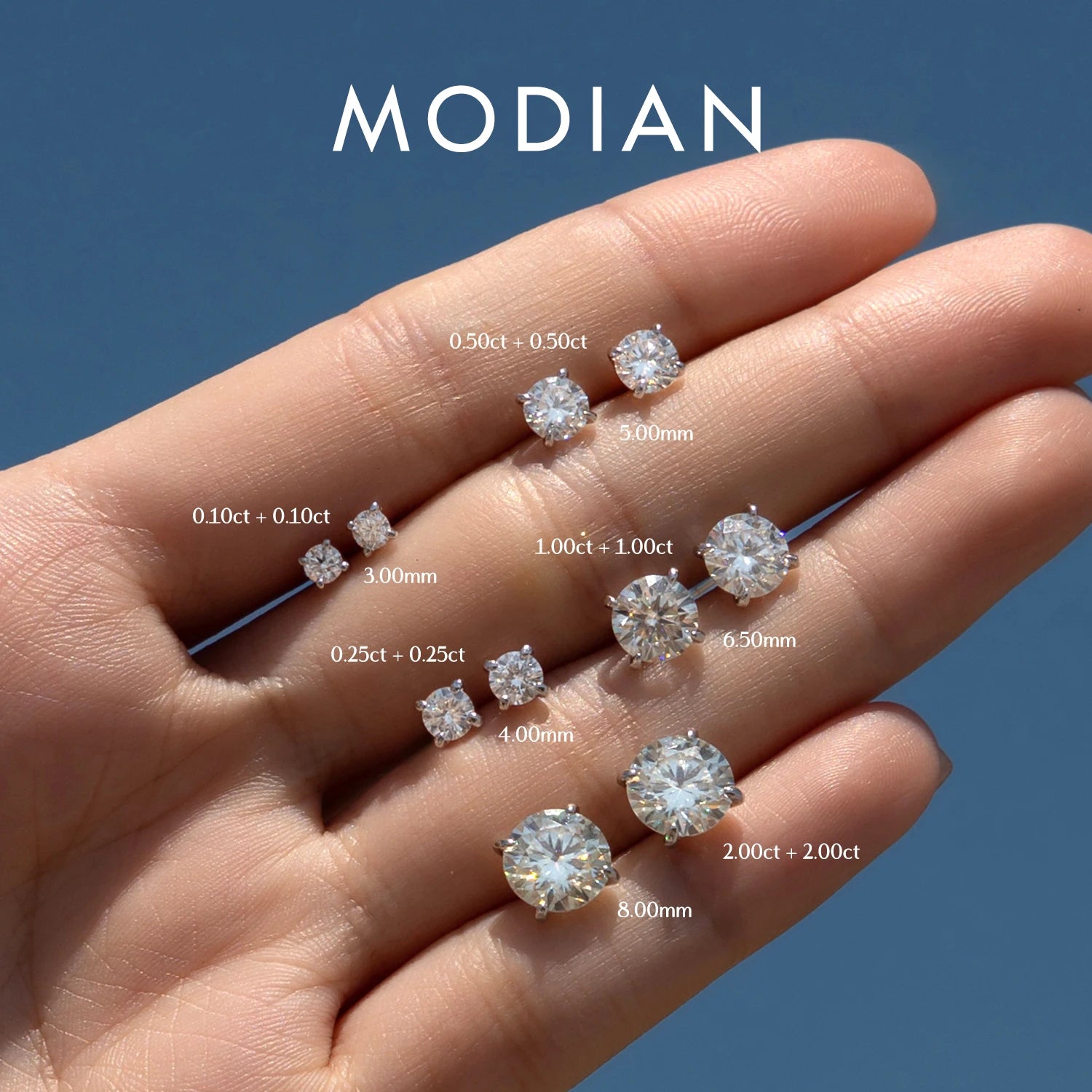 Moissanite Earrings