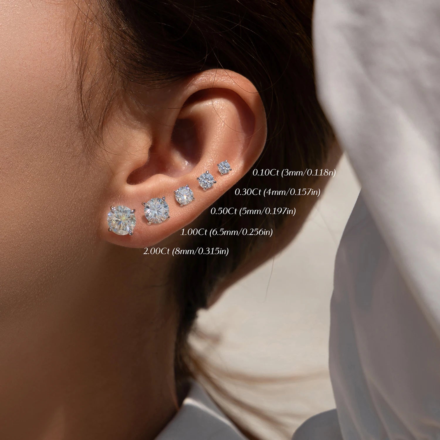 Moissanite Earrings