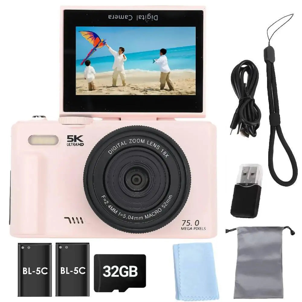 75MP Digital Camera for Photography