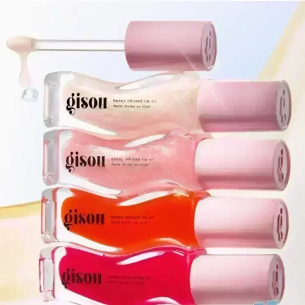 Gisou Moisturizing Glazed Plum Lip Balm Lip Oil