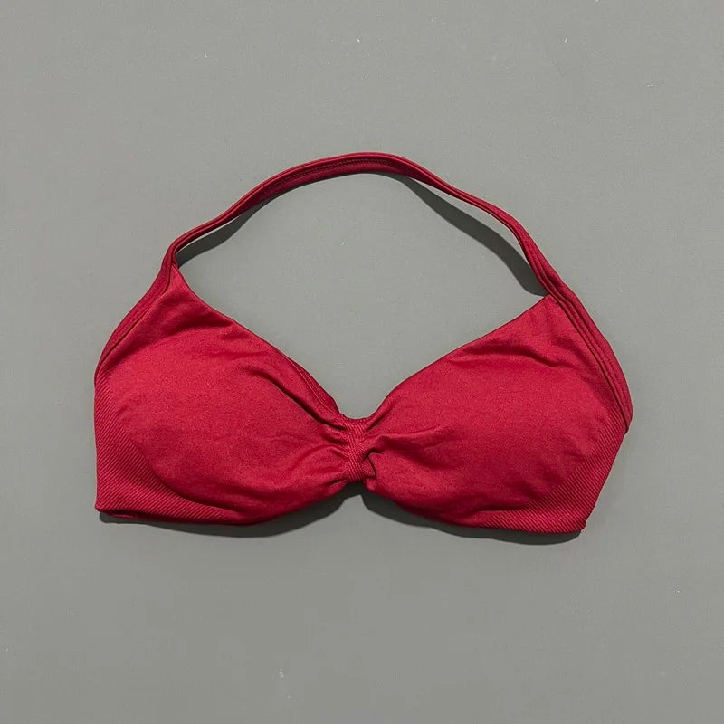 HISTELLO Impact Strappy Bra Gym Top