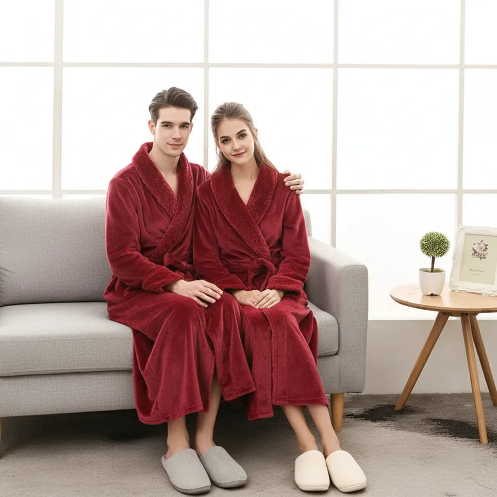 Cozy Flannel Bathrobe